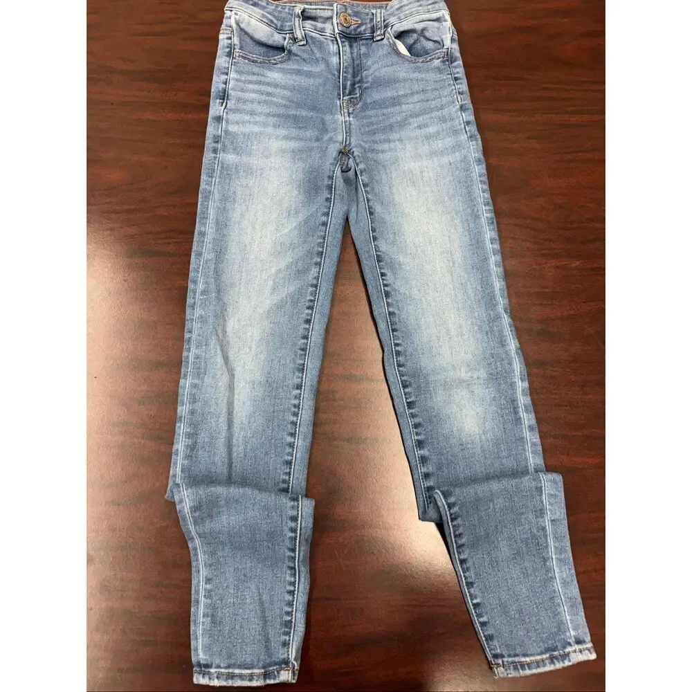 American Eagle Next Level Stretch Hi-Rise Jegging Jeans Size 0